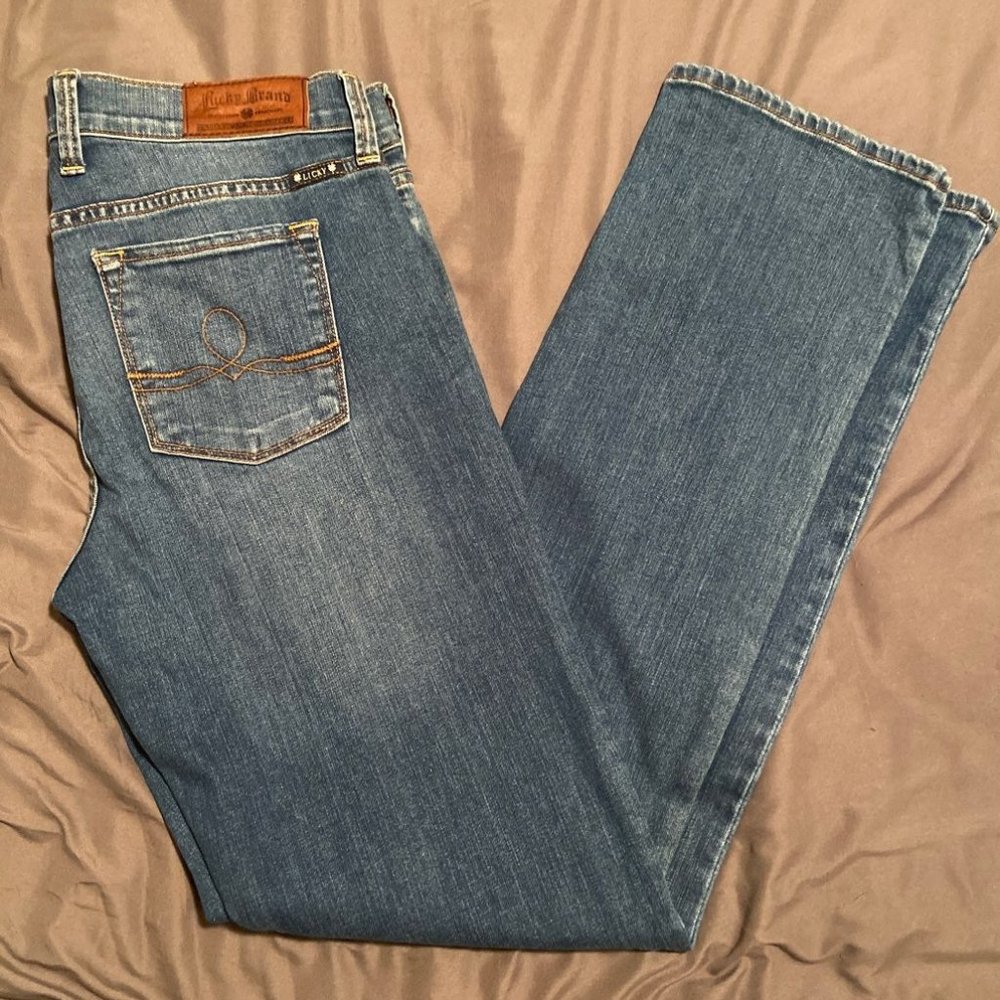 Lucky Brand Sofia Straight Leg Jeans